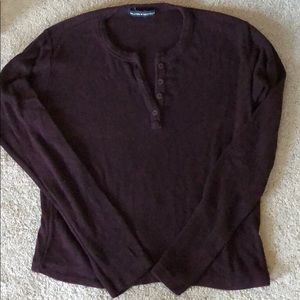Brandy Melville Long sleeve thermal shirt